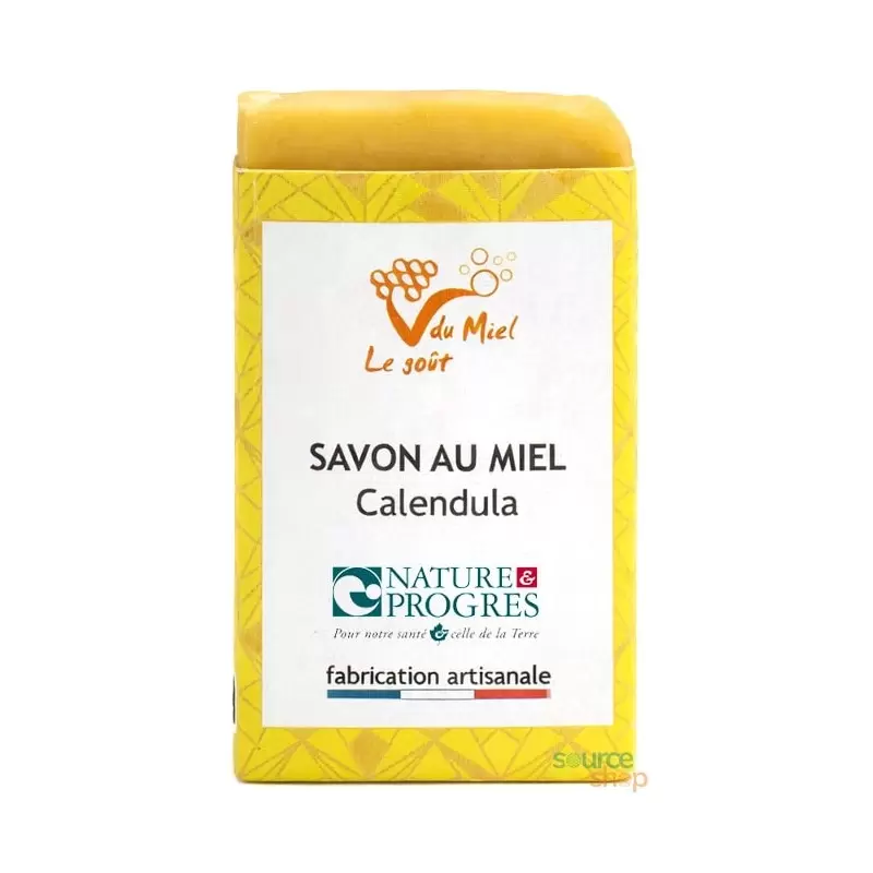 Savon miel & calendula bio – Peaux sensibles | Le Goût du Miel