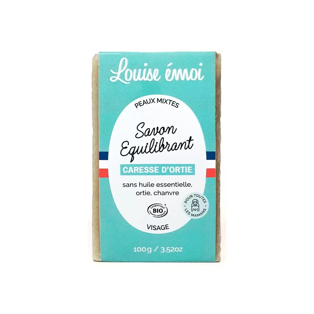 Savon ortie bio saponifié à froid – Caresse d'Ortie | Louise émoi