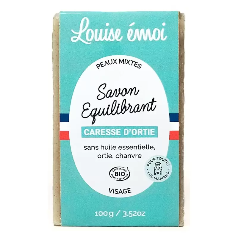 Savon ortie bio saponifié à froid – Caresse d'Ortie | Louise émoi