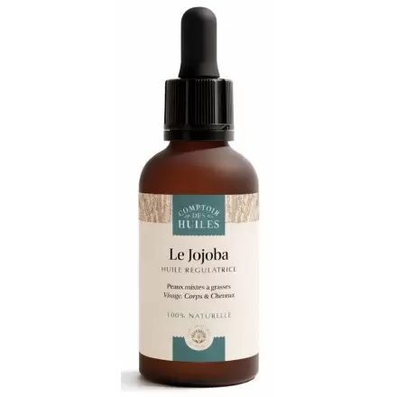 Huile de jojoba bio régulatrice | Comptoir des Huiles