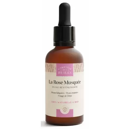 Huile de rose musquée bio régénérante | Comptoir des Huiles