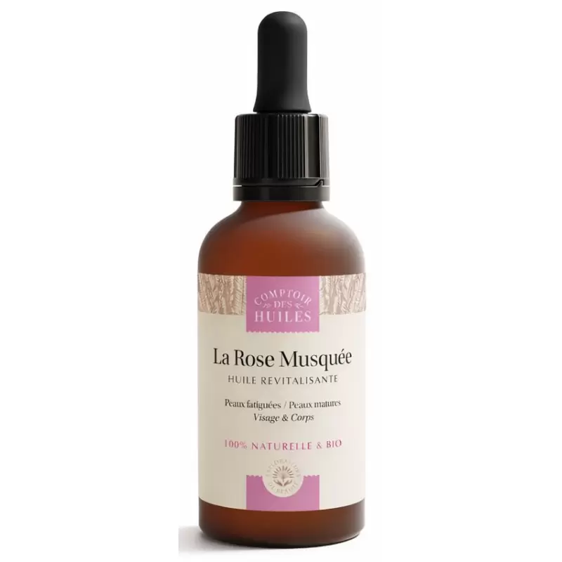 Huile de rose musquée bio régénérante | Comptoir des Huiles