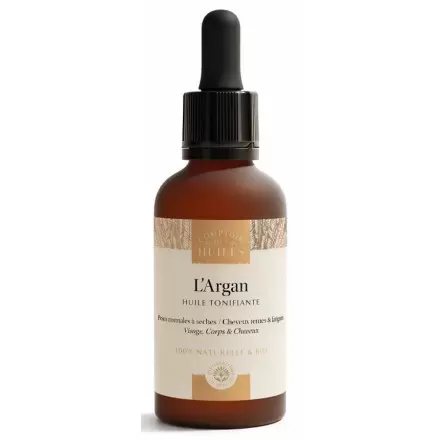 Huile d’argan bio tonifiante | Comptoir des Huiles