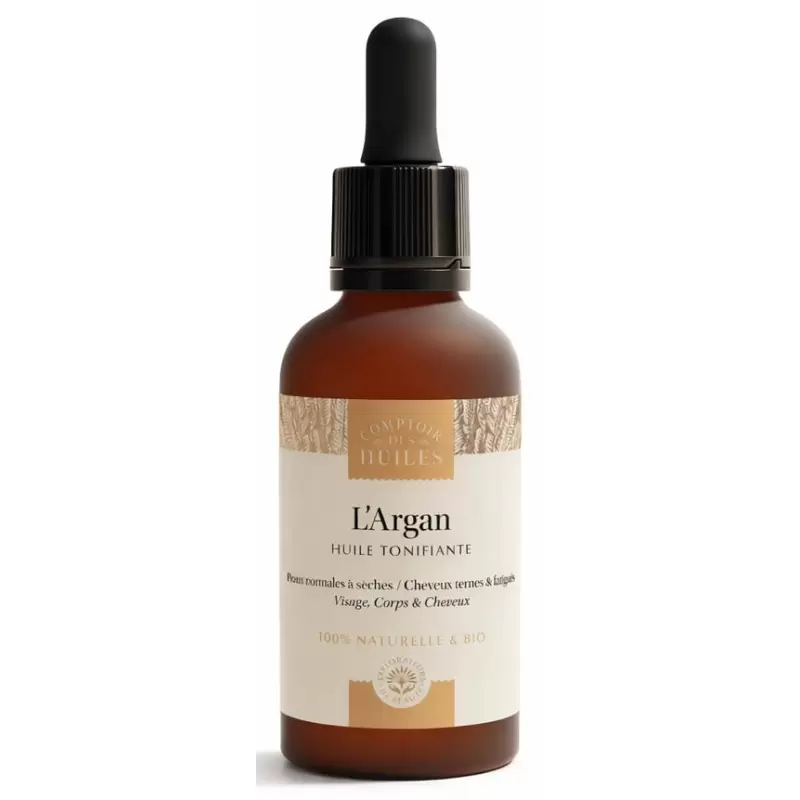 Huile d’argan bio tonifiante | Comptoir des Huiles