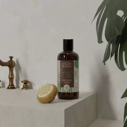 Shampoing fortifiant bio cheveux normaux à fragilisés | Comptoir des Huiles