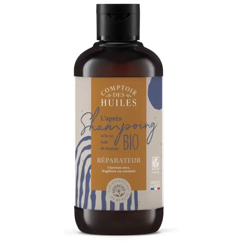 Après-shampoing réparateur bio – Cheveux secs, fragilisés ou cassants | Comptoir des Huiles