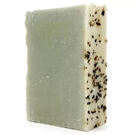 Savon bio à la menthe poivrée 135g - saponification à froid | Savonnerie Artisanale du Jura