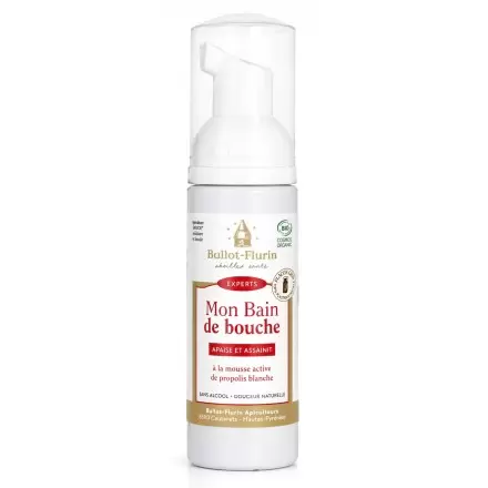 Bain de bouche Bio à la Propolis blanche - 50ml | Ballot-Flurin