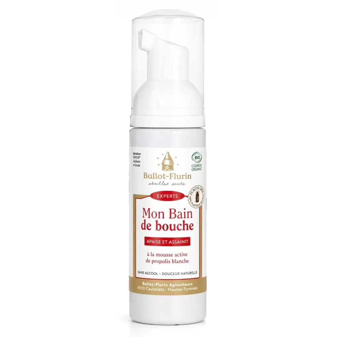 Bain de bouche Bio à la Propolis blanche - 50ml | Ballot-Flurin