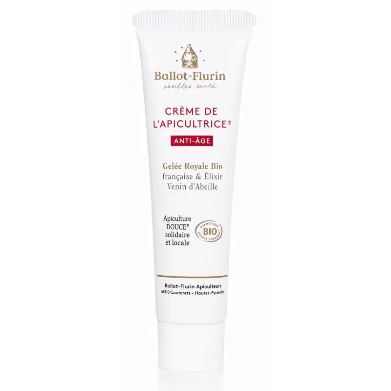 Crème visage Anti-âge BIO - Crème de l'Apicultrice | Ballot-Flurin
