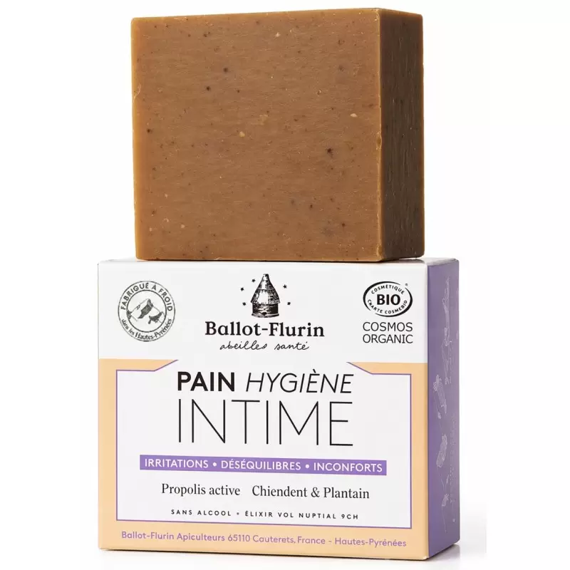 Savon solide Hygiène Intime à la Propolis Bio | Ballot Flurin