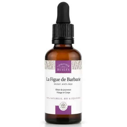 Huile figue de barbarie bio anti-âge | Comptoir des Huiles