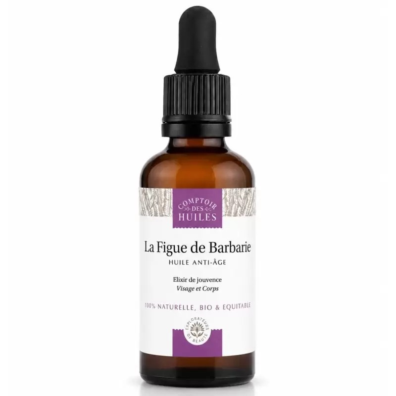 Huile figue de barbarie bio anti-âge | Comptoir des Huiles