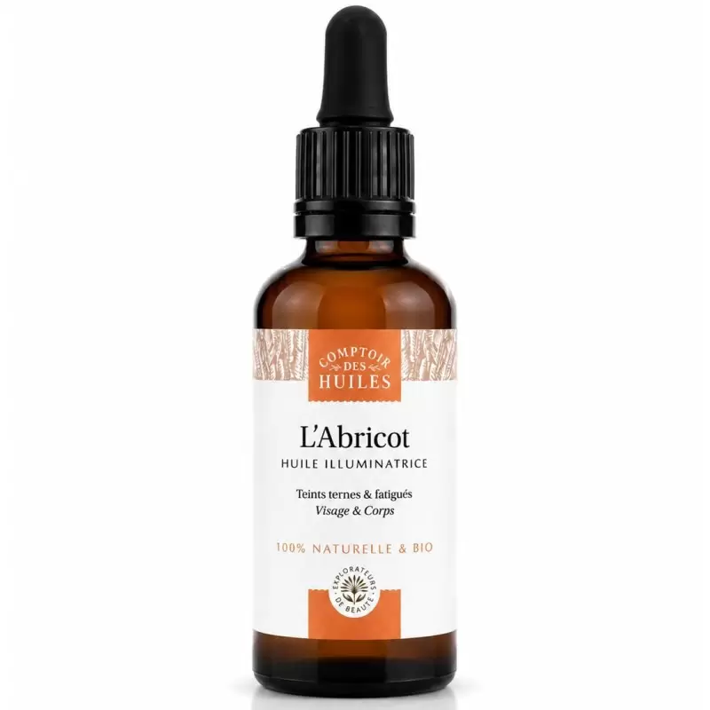 Huile d’abricot bio illuminatrice | Comptoir des Huiles