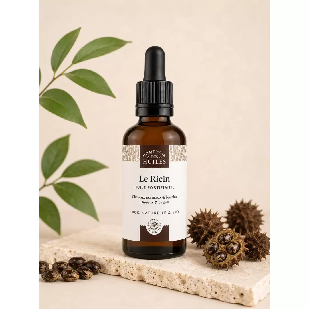Huile de ricin bio fortifiante | Comptoir des Huiles
