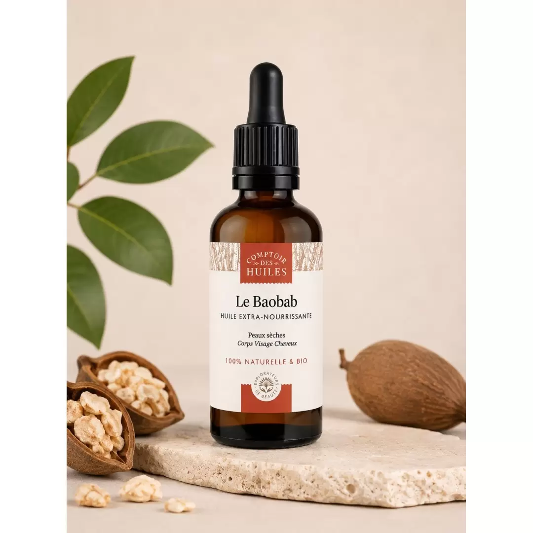 Huile de baobab bio nourrissante | Comptoir des Huiles
