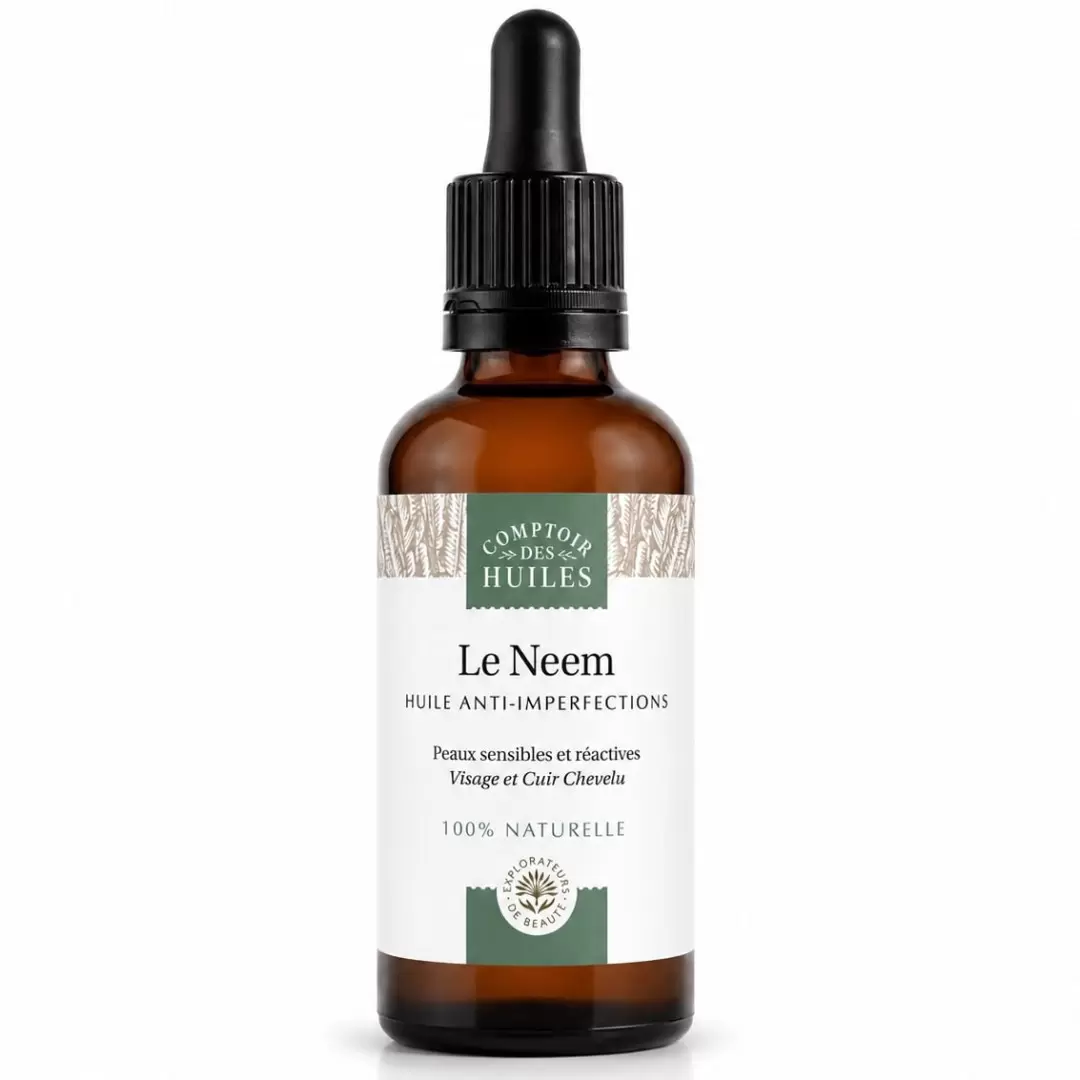 Huile de neem BIO - 50ml - Comptoir des Huiles