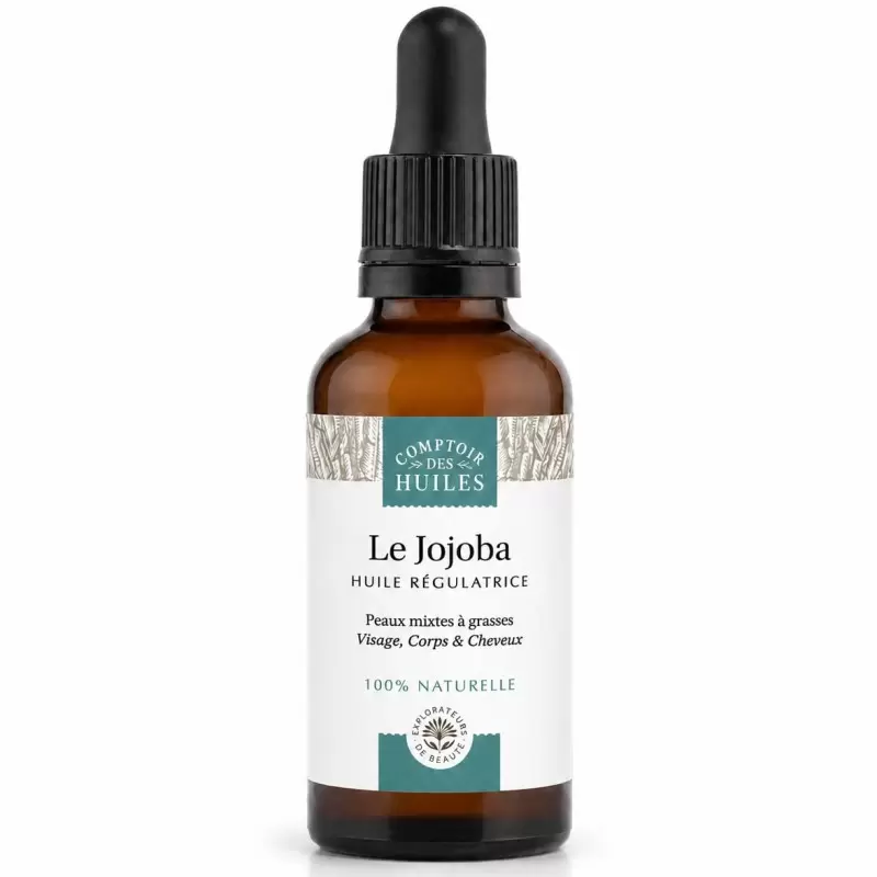 Huile de jojoba bio régulatrice | Comptoir des Huiles