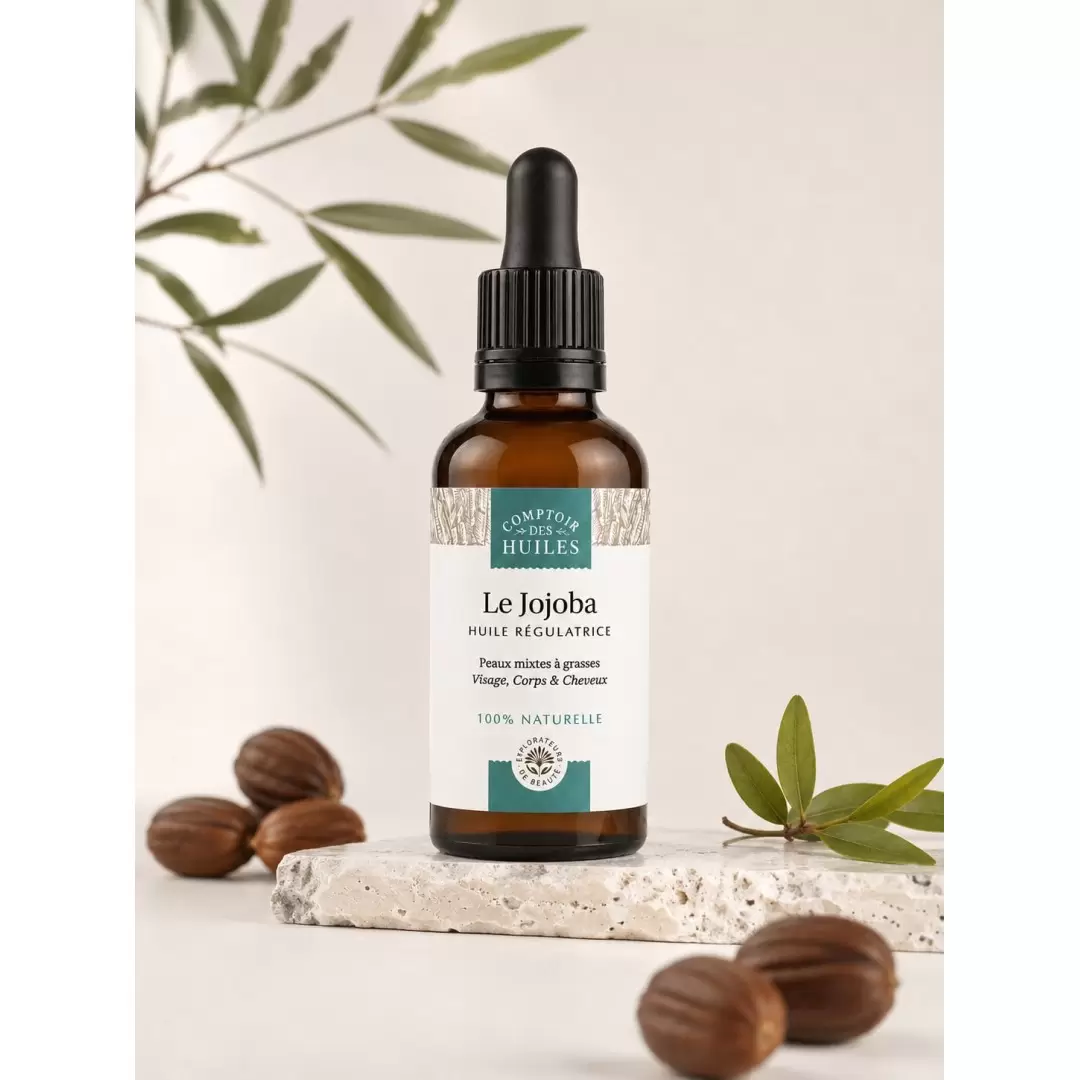Huile de jojoba bio régulatrice | Comptoir des Huiles