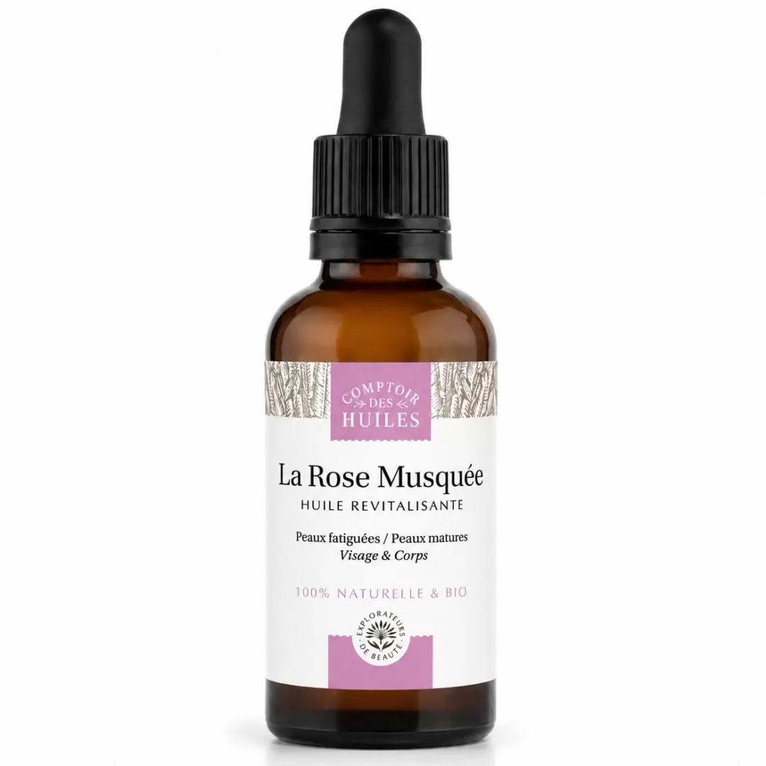 Huile de rose musquée bio régénérante | Comptoir des Huiles