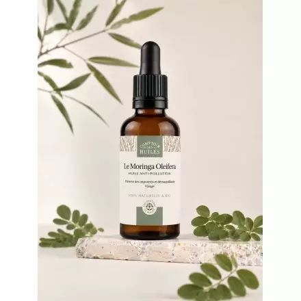 Huile de moringa bio anti-pollution | Comptoir des Huiles