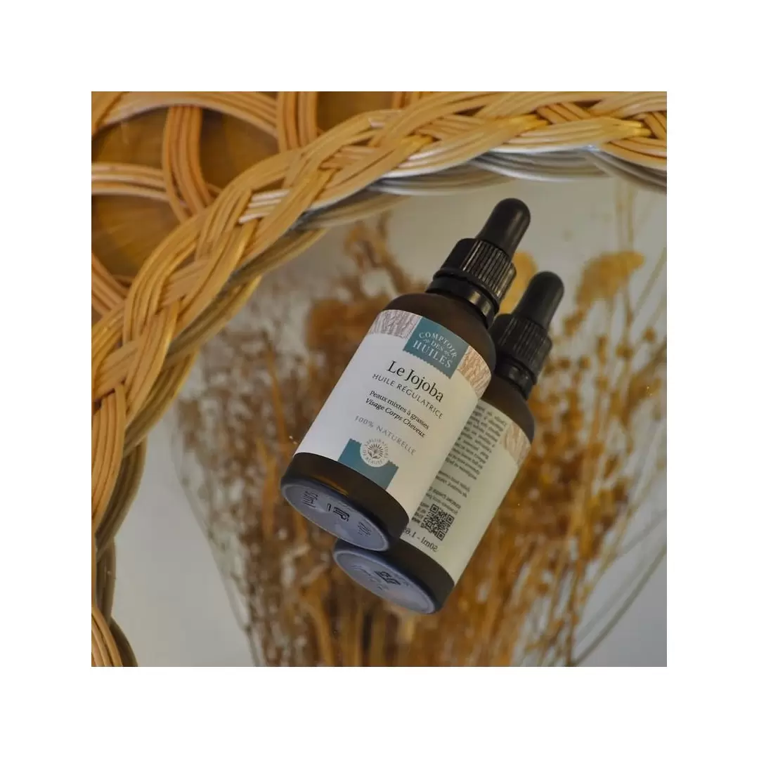 Huile de jojoba bio régulatrice | Comptoir des Huiles