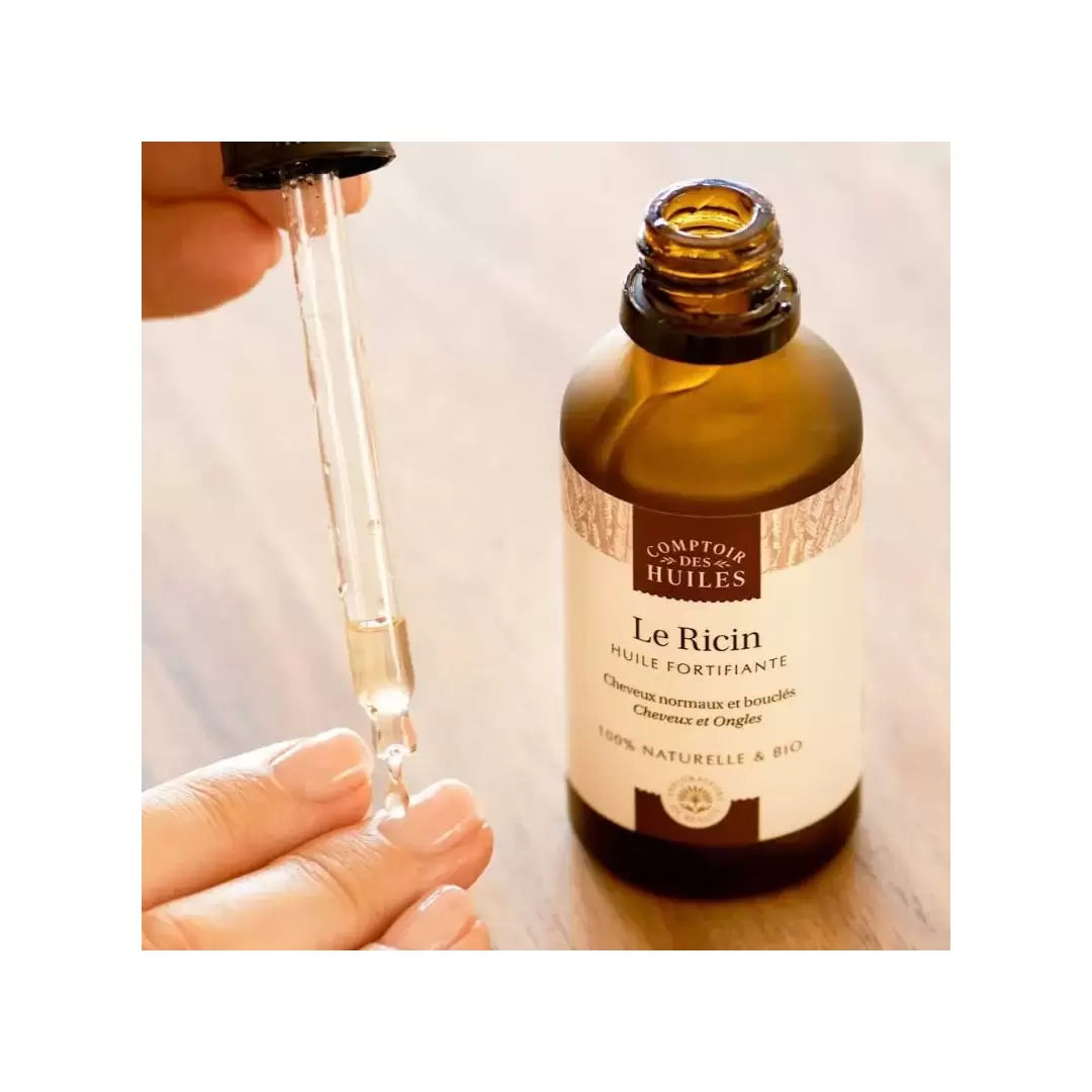 Huile de ricin bio fortifiante | Comptoir des Huiles