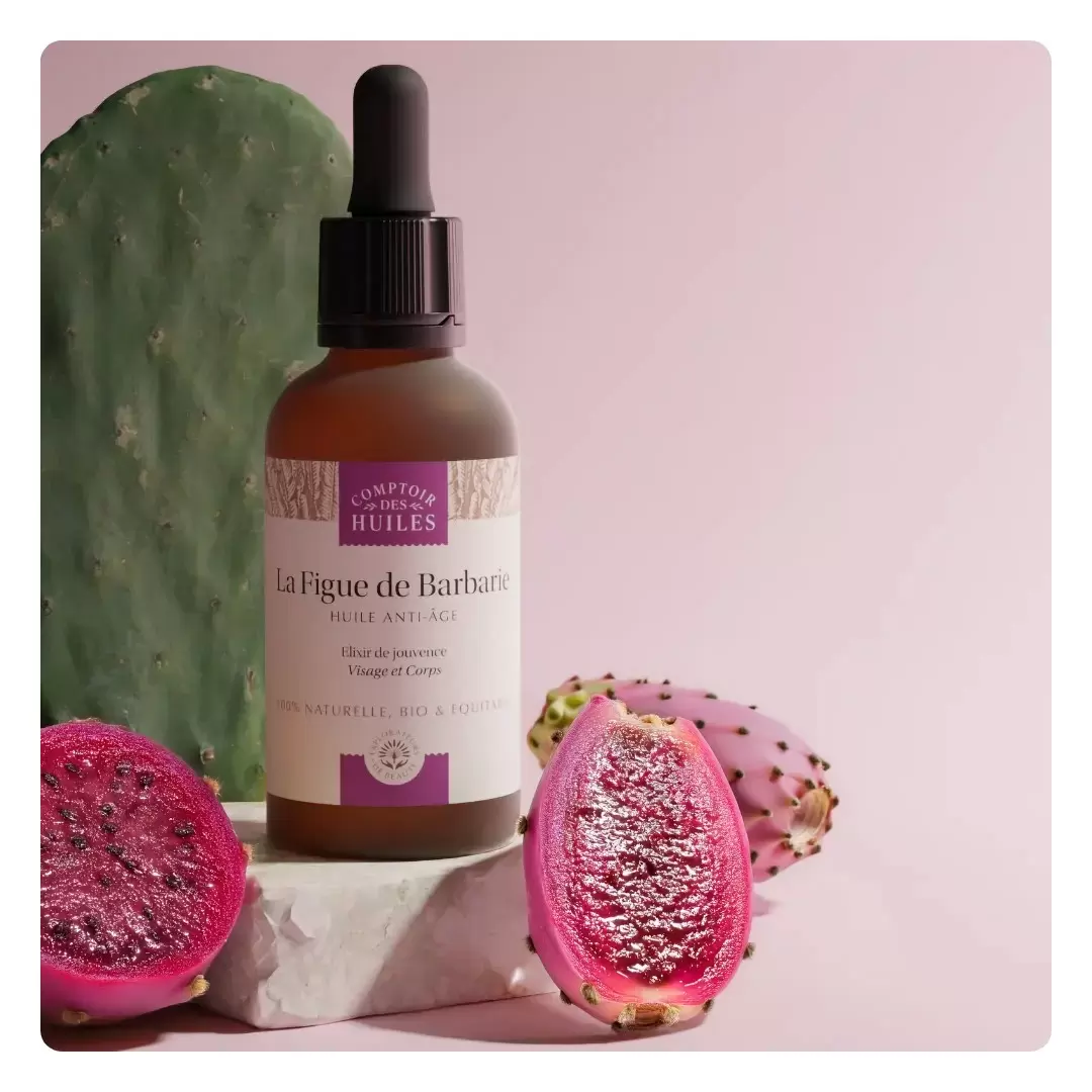 Huile figue de barbarie bio anti-âge | Comptoir des Huiles