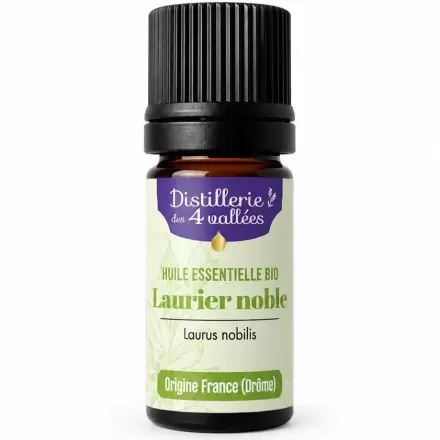 Huile Essentielle Laurier Noble Bio de la Drôme 5ml | Distillerie des 4 Vallées
