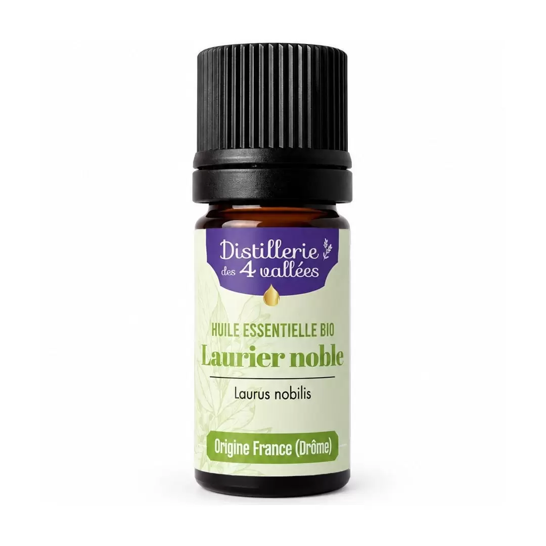 Huile Essentielle Laurier Noble Bio de la Drôme 5ml | Distillerie des 4 Vallées