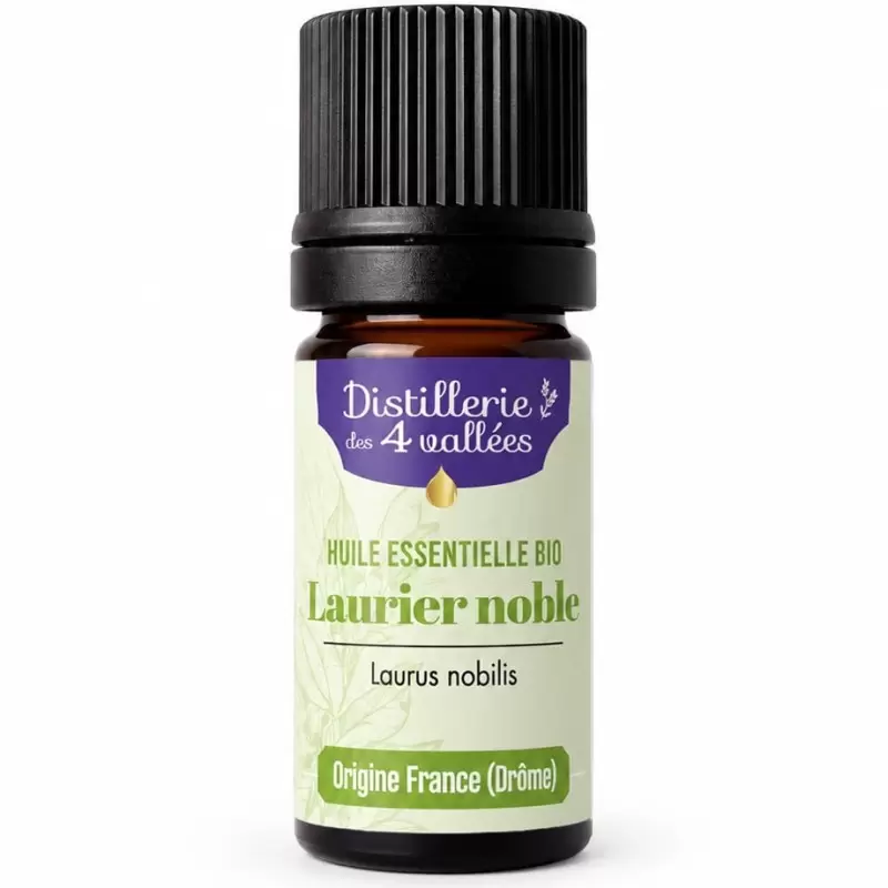 Huile Essentielle Laurier Noble Bio de la Drôme 5ml | Distillerie des 4 Vallées
