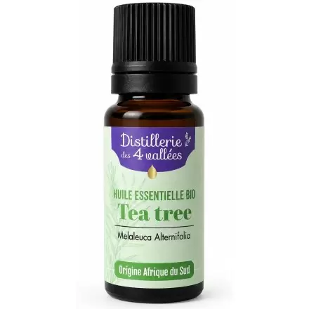 Huile Essentielle Tea Tree Bio 10ml | Distillerie des 4 Vallées