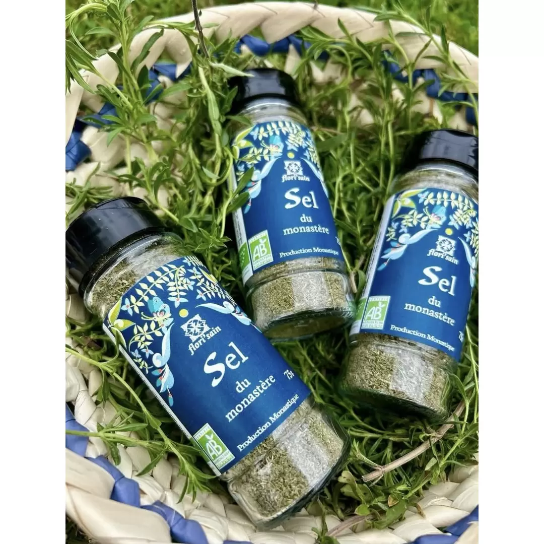 Sel du Monastère Bio aux Herbes - Flori'Sain