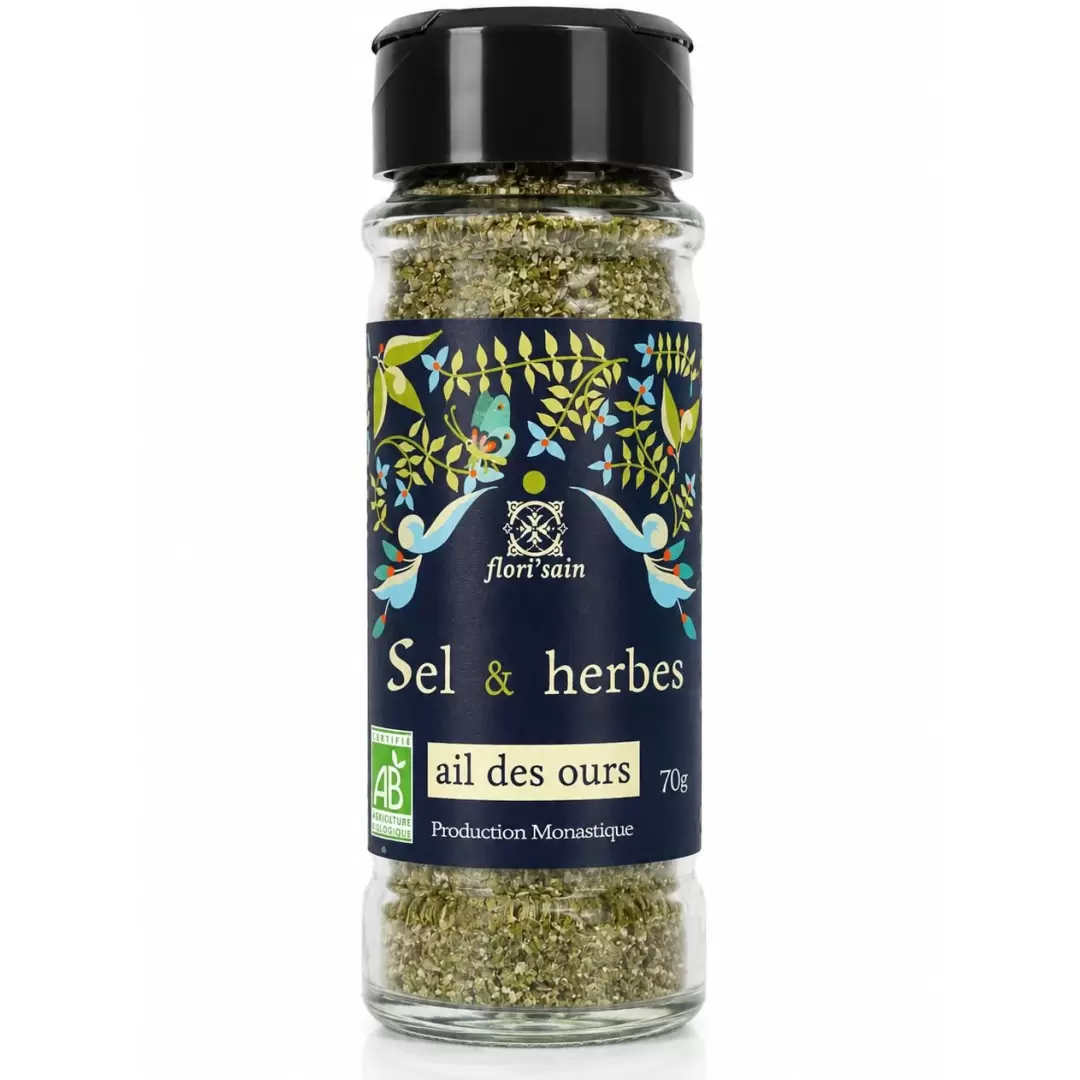 Sel aux Herbes - Ail des ours Bio - Flori'Sain