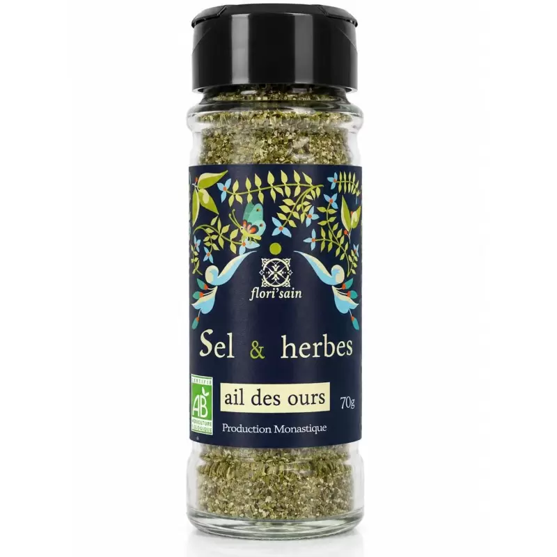 Sel aux Herbes - Ail des ours Bio - Flori'Sain
