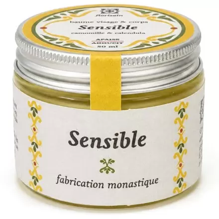 Baume Sensible Camomille Calendula – Peaux Sensibles | Flori'Sain