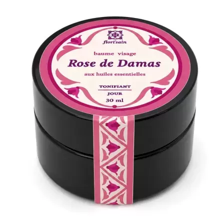 Baume Visage Rose de Damas – Soin de Jour Naturel | Flori'Sain