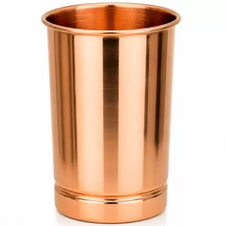 Verre en cuivre pur poli 300ml – Gobelet ayurvédique
