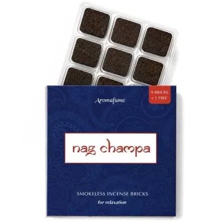 Briques d'encens Nag Champa sans fumée | Aromafume