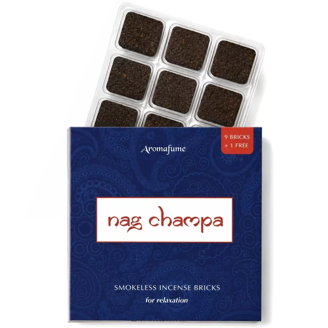 Briques d'encens Nag Champa sans fumée | Aromafume