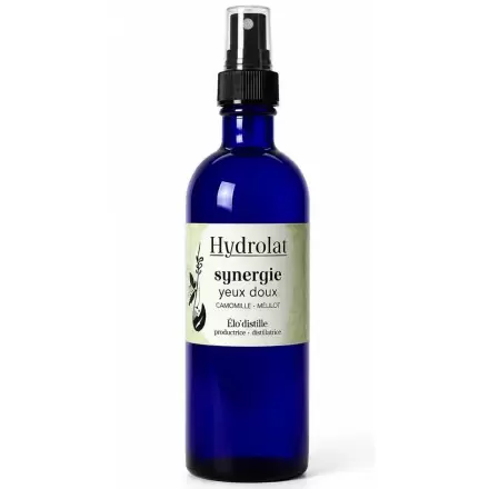 Synergie Yeux Doux Bio de l'Aveyron - Hydrolat Camomille & Mélilot | Élo'Distille