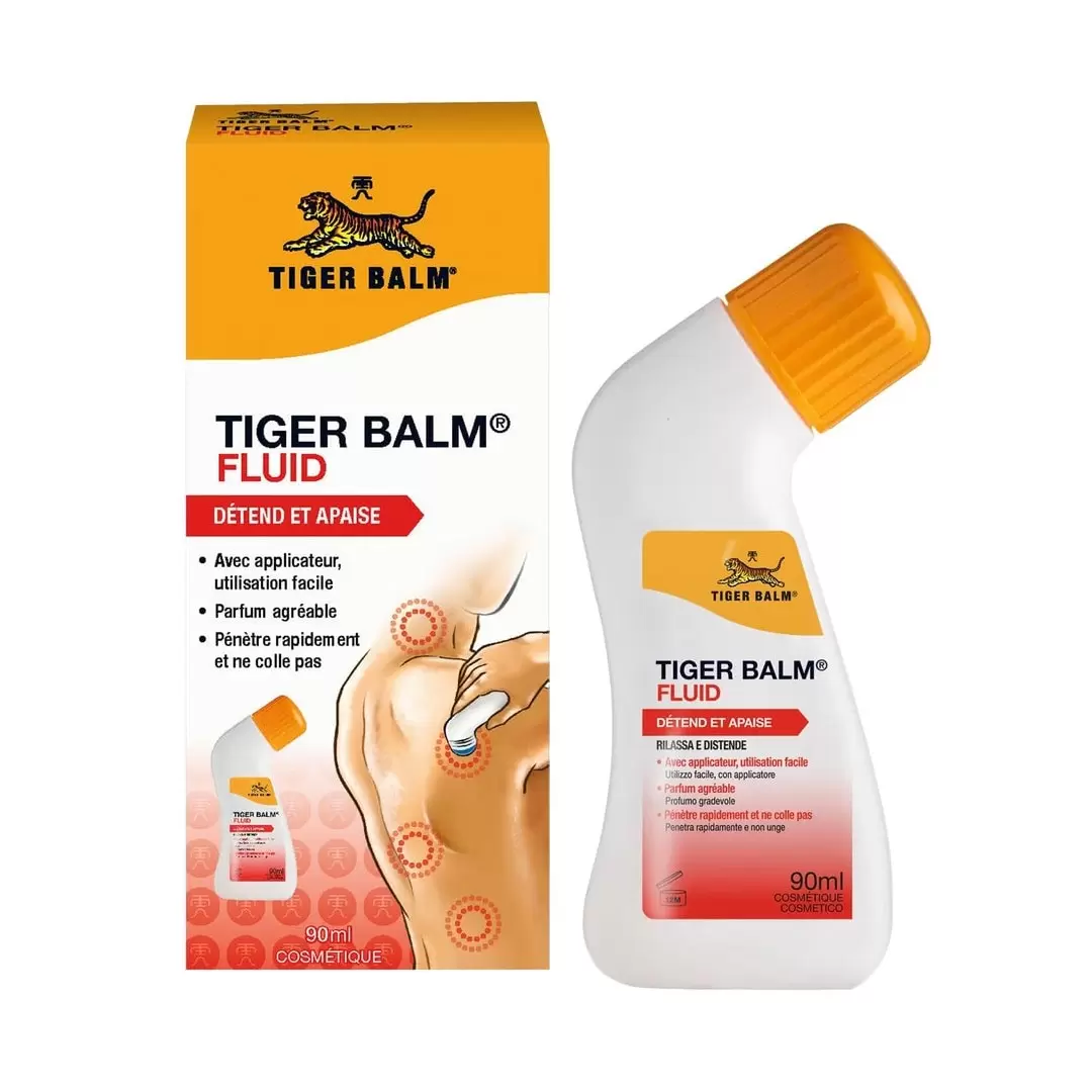 Tiger Balm® Fluid 90 ml | Soin de massage à applicateur
