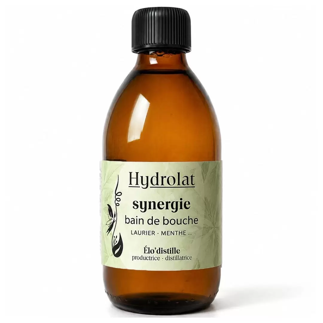 Bain de Bouche Bio de l'Aveyron - Synergie Hydrolats Bio 6 Plantes | Élo'Distille