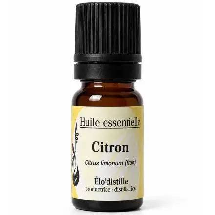 Huile Essentielle de Citron Bio de l'Aveyron | Élo'Distille