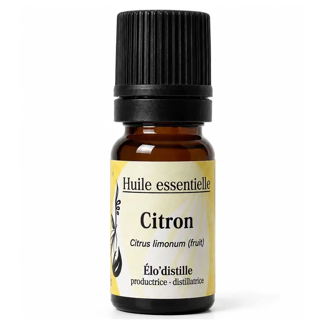 Huile Essentielle de Citron Bio de l'Aveyron | Élo'Distille