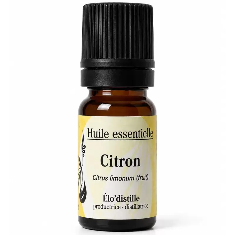 Huile Essentielle de Citron Bio de l'Aveyron | Élo'Distille