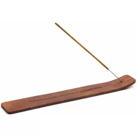 Porte-encens en bois d'acacia – 25 cm