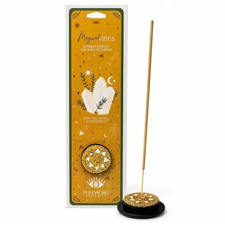 Encens Lavande & Romarin + 1 porte-encens - Magical Vibes - Song of India