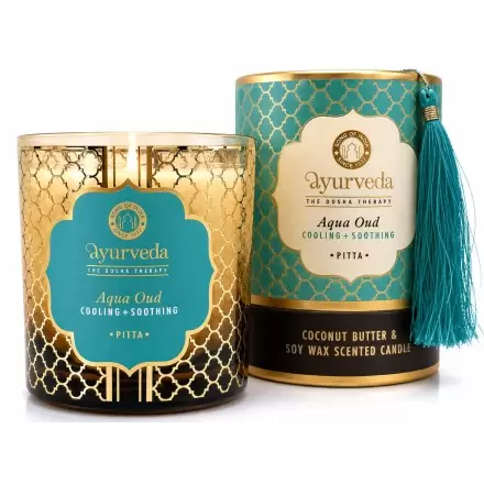 Bougie ayurvédique Aqua Oud - Pitta