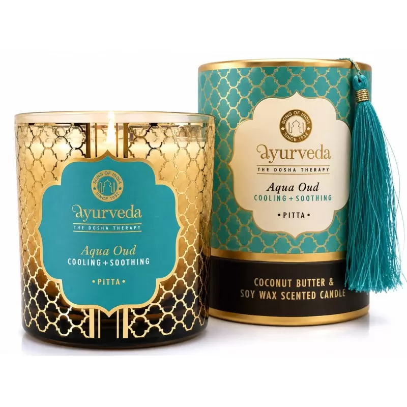 Bougie ayurvédique Aqua Oud - Pitta